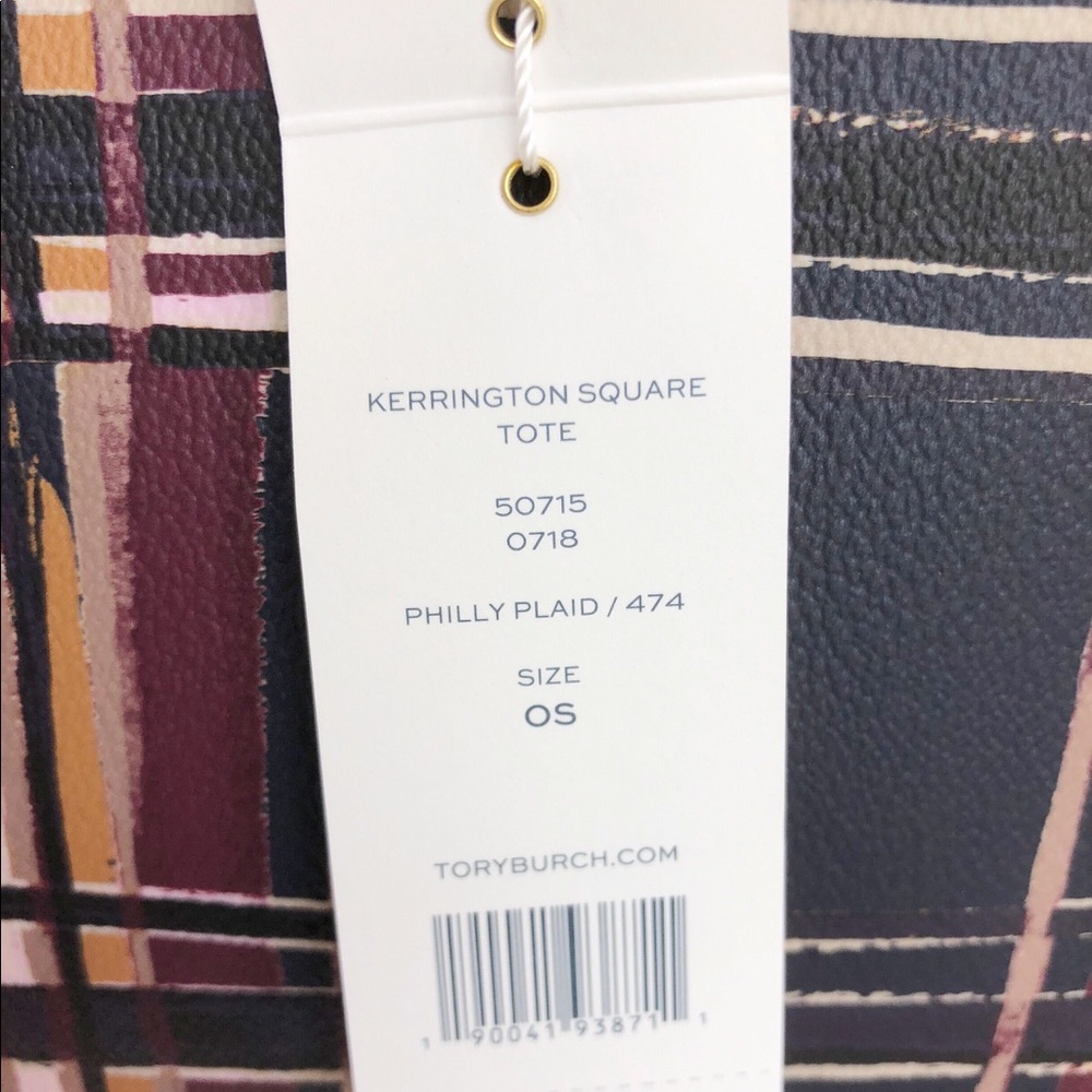 👒NWT Tory Burch👒Kerrington Large Square Tote - Picture 8 of 8